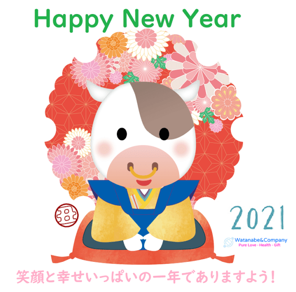 Happy New Year 2021 - Watanabe & Company